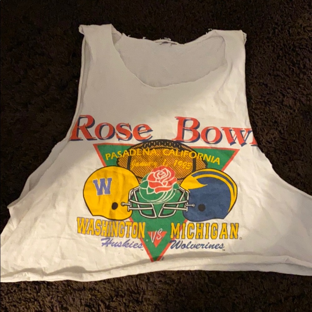 Vintage University of Michigan Crop Tank